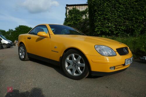 2000 MERCEDES SLK230 CONVERTIBLE CAR