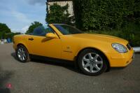 2000 MERCEDES SLK230 CONVERTIBLE CAR - 5