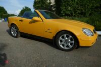 2000 MERCEDES SLK230 CONVERTIBLE CAR - 9