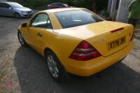 2000 MERCEDES SLK230 CONVERTIBLE CAR - 12