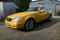 2000 MERCEDES SLK230 CONVERTIBLE CAR - 14