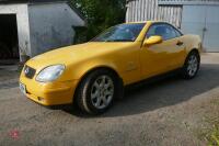 2000 MERCEDES SLK230 CONVERTIBLE CAR - 26