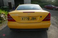 2000 MERCEDES SLK230 CONVERTIBLE CAR - 29