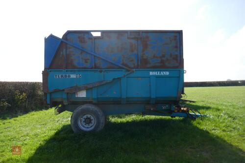 2006 ROLLAND TURBO 7.5T SILAGE TRAILER