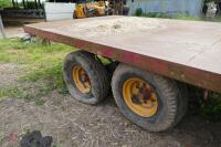 2000 MARSHALL 21' TWIN AXLE BALE TRAILER - 3