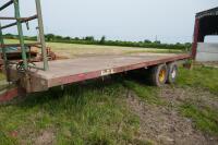 2000 MARSHALL 21' TWIN AXLE BALE TRAILER - 14