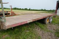 2000 MARSHALL 21' TWIN AXLE BALE TRAILER - 15