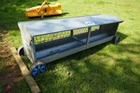 IAE GALVANISED MOBILE SHEEP HAY FEEDER - 3