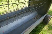 IAE GALVANISED MOBILE SHEEP HAY FEEDER - 9