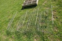 4 MESH WALL HAY FEEDERS - 4