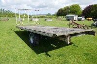 16' FLAT BED SINGLE AXLE BALE TRAILER - 5