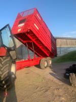 2008 REDROCK 14.5T GRAIN/SILAGE TRAILER