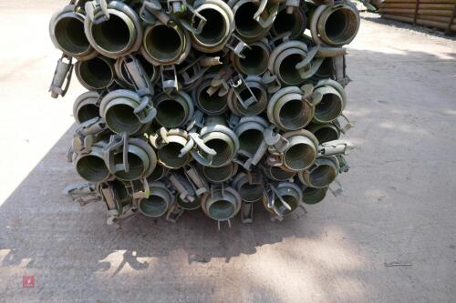 56 5'' BAUER TYPE IRRIGATION PIPES