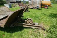 HOMEMADE SINGLE AXLE TIPPING TRAILER - 9