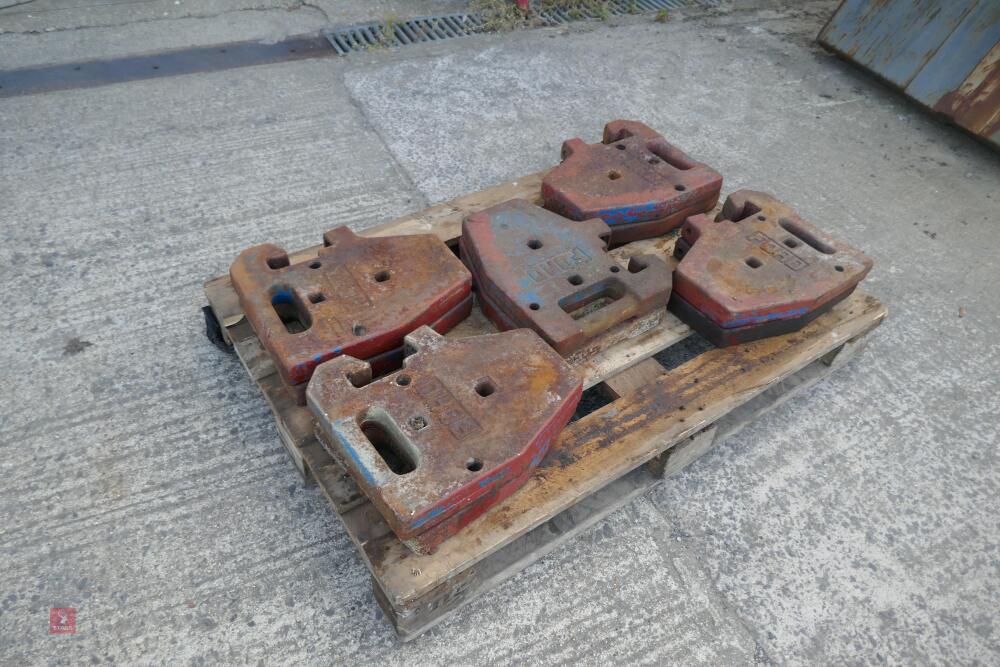 10 FORD FRONT TRACTOR WEIGHTS