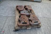 10 FORD FRONT TRACTOR WEIGHTS - 2