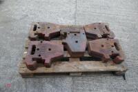 10 FORD FRONT TRACTOR WEIGHTS - 7