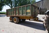 1984 NORTON 10 TON GRAIN TRAILER - 8