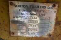 1984 NORTON 10 TON GRAIN TRAILER - 19