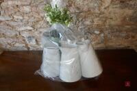 ORNATE DISPLAY JUGS X 5