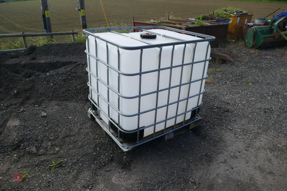 IBC 1000 LITRE TANK