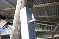 GALVANISED HANGING POST & SLEEVE - 3