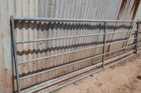 GALANISED 12' GATE - 10