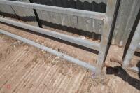 GALVANISED 14' BOX METAL YARD GATE - 8