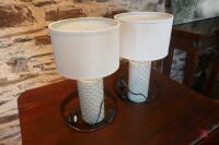2 TABLE LAMPS - 2