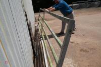 GALVANISED 14' BOX METAL YARD GATE - 3