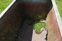 GALVANISED RIVETED WATER TROUGH - 6