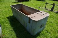 GALVANISED RIVERTED OLD WATER TROUGH - 2