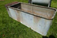 GALVANISED RIVERTED OLD WATER TROUGH - 4