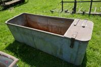 GALVANISED RIVERTED OLD WATER TROUGH - 8