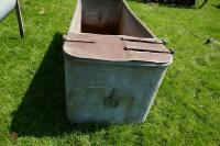 GALVANISED RIVERTED OLD WATER TROUGH - 10