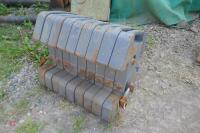 9 KUBOTA 45KG FRONT TRACTOR WEIGHTS - 3