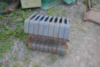 9 KUBOTA 45KG FRONT TRACTOR WEIGHTS - 5