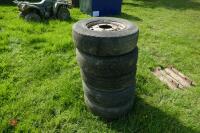 5 225/70 R15 WHEELS + TYRES - 4