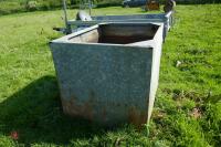 GALVANISED STORAGE BIN/ PLANTER - 2