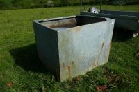 GALVANISED STORAGE BIN/ PLANTER - 3