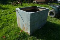 GALVANISED STORAGE BIN/ PLANTER - 4