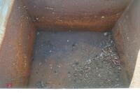 GALVANISED STORAGE BIN/ PLANTER - 10