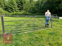 12FT GALVANISED FARM GATE - 2