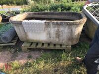 5' CONCRETE WATER TROUGH