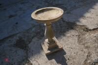 STONE BIRD BATH - 4