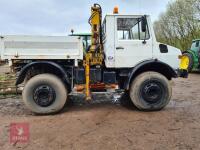 UNIMOG U1300 WITH HYDRAULIC CRANE - 5