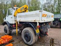 UNIMOG U1300 WITH HYDRAULIC CRANE - 10