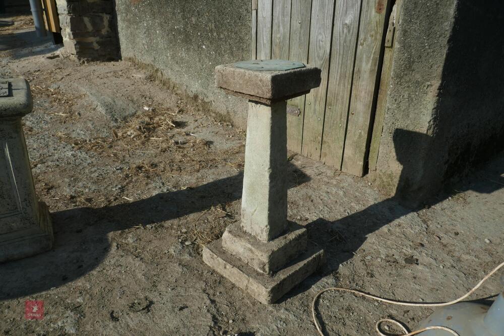 STONE BASED SUN DIAL