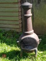 CAST IRON 'LA HACIENDA' CHIMNEA - 2