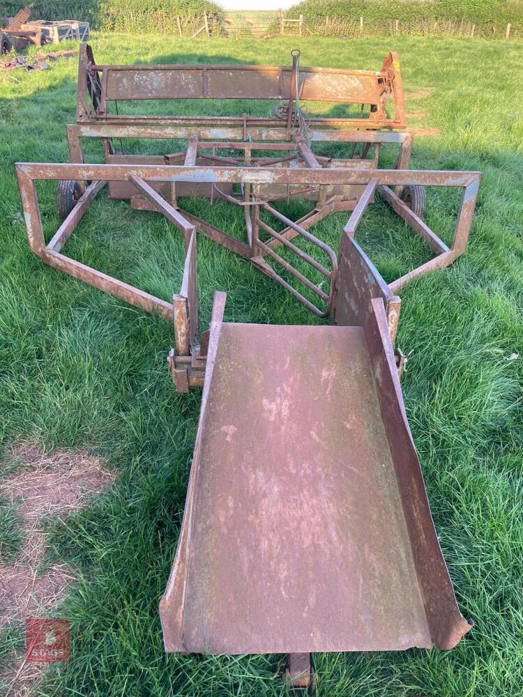 COOKS FLAT 8 BALE SLEDGE